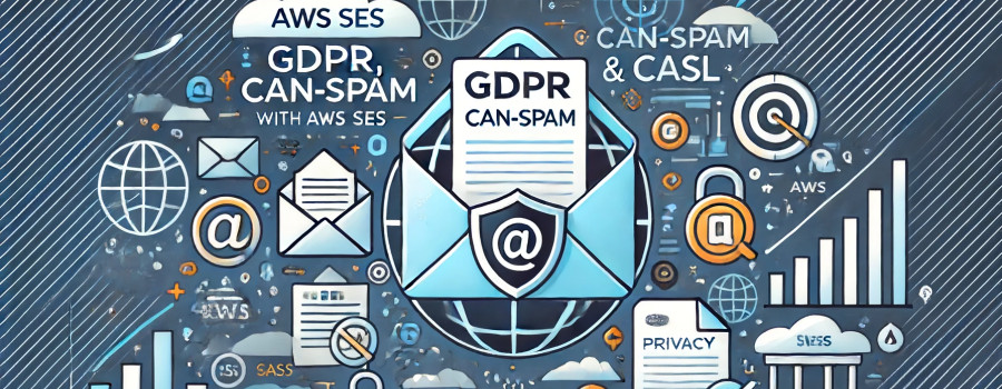 GDPR, CAN-SPAM, and CASL with AWS SES